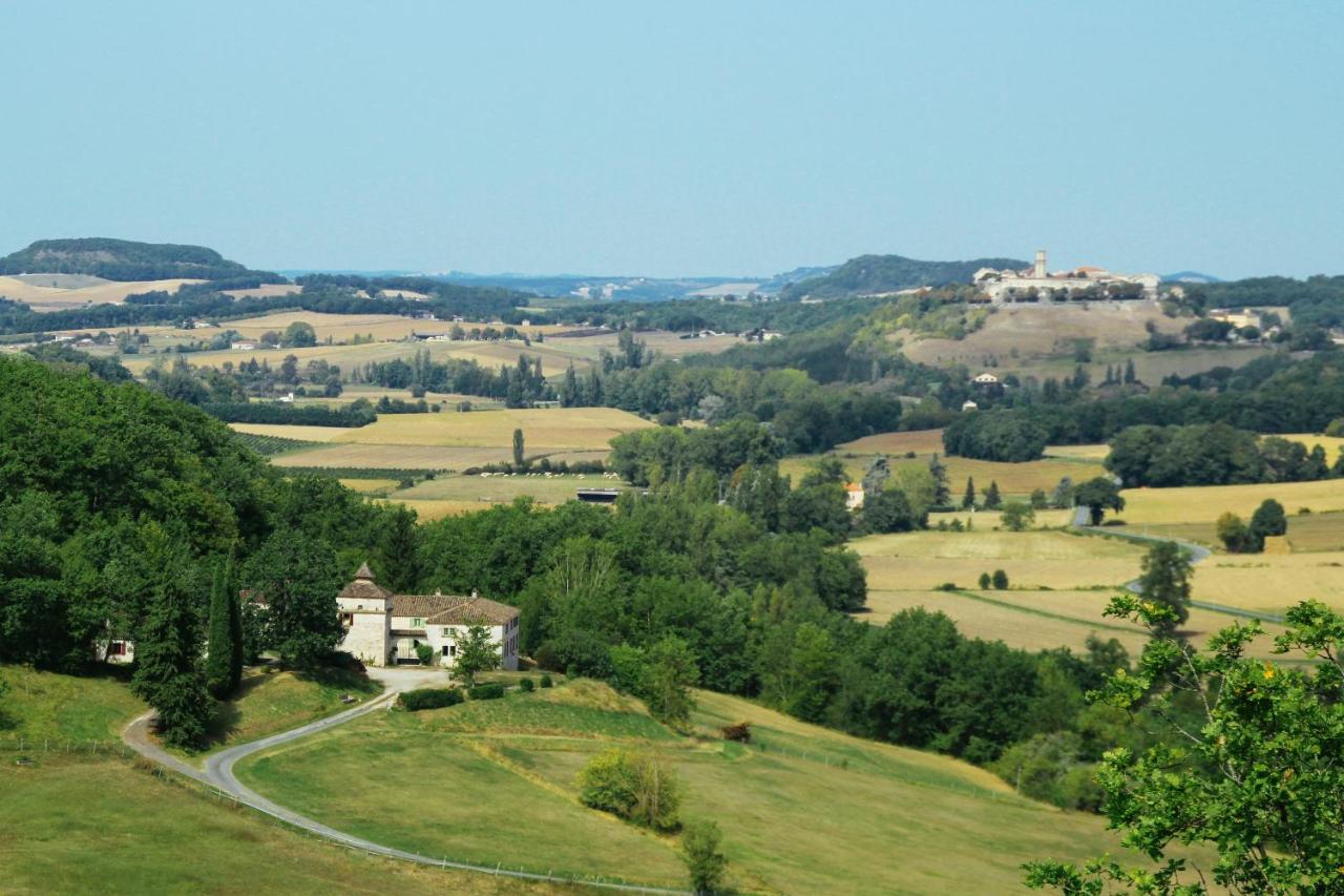 Отель Manoir Le Moulinal47 - Vue Panoramique Курбиак Экстерьер фото